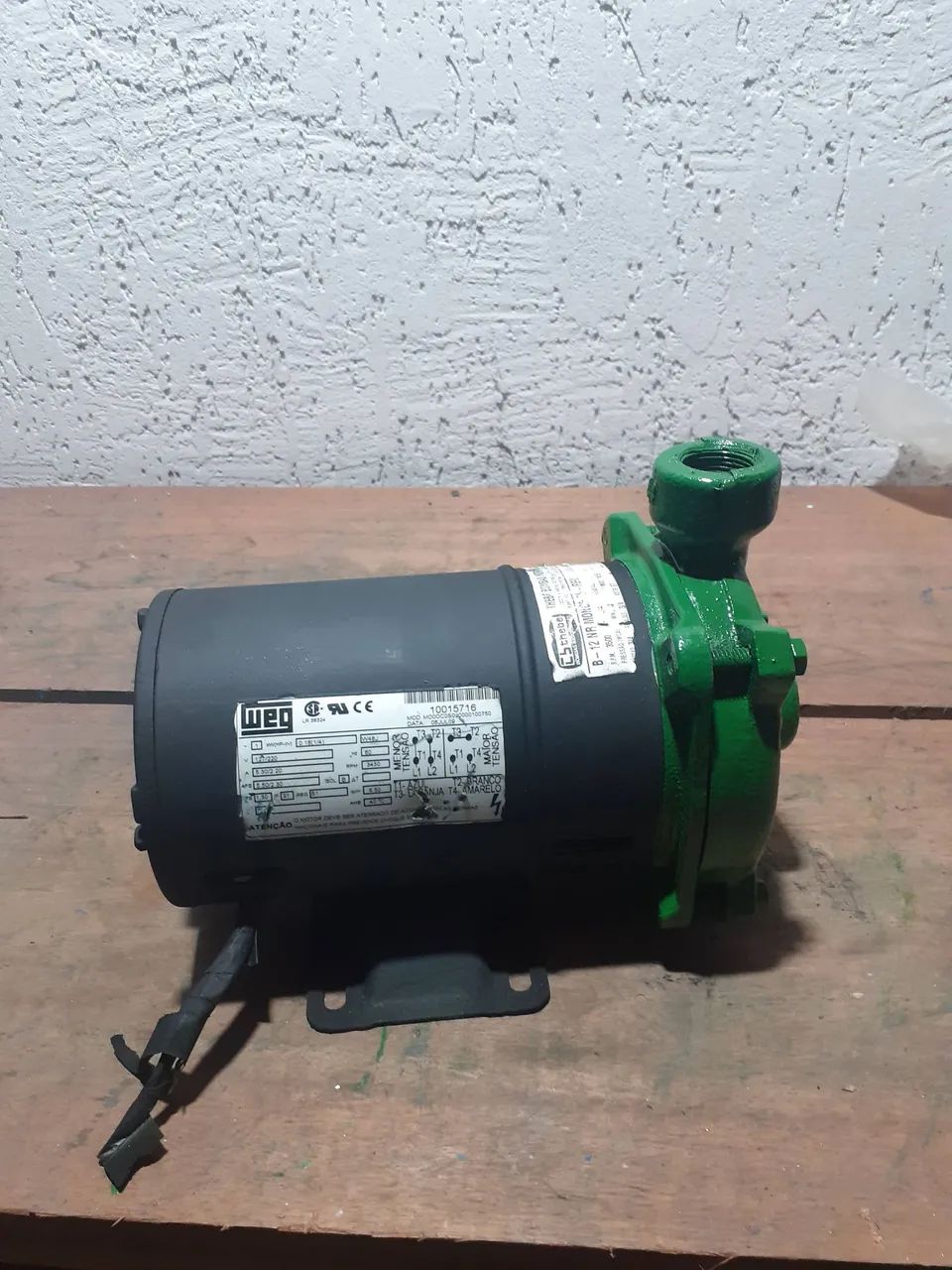 Bomba d água monofásico 127/220v
