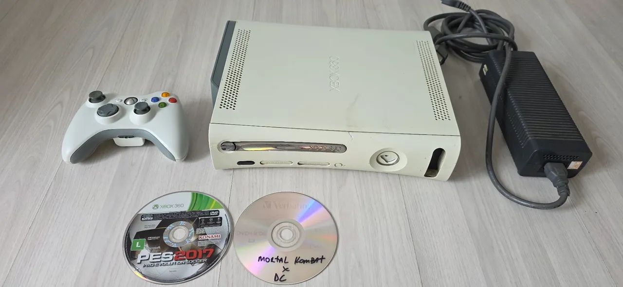 Xbox 360 Fat funcionando perfeitamente!