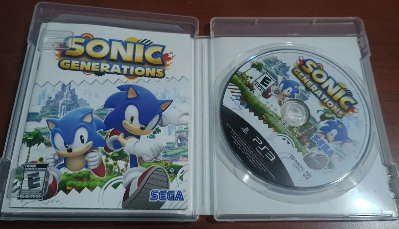 Jogo - Sonic Genetations - Ps3 - Foto 2
