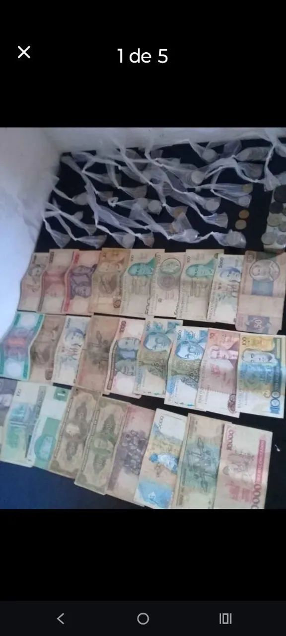 Moedas e cédulas antigas  - Foto 2