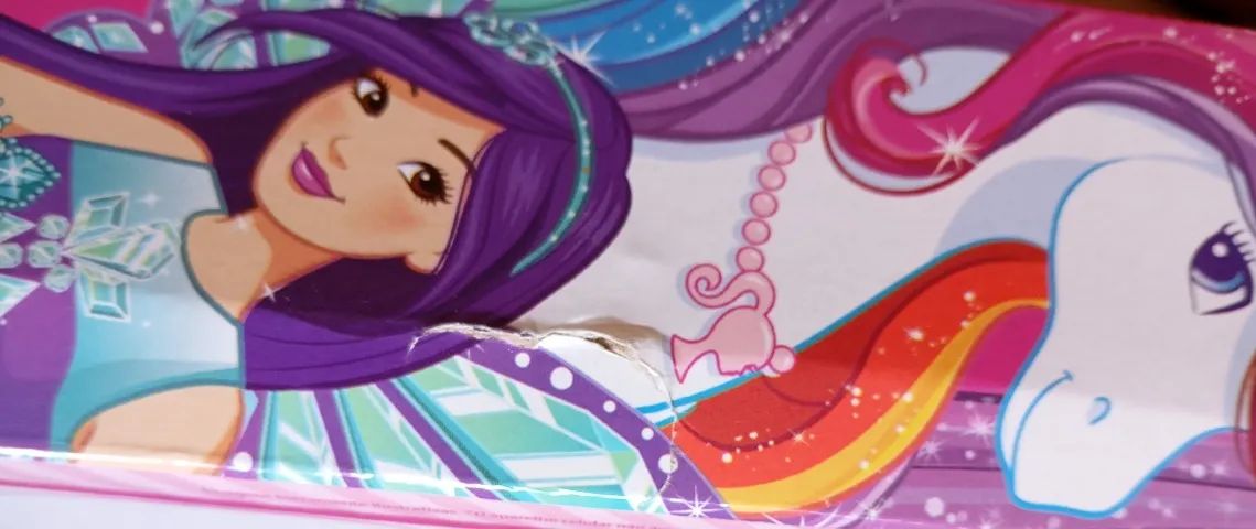 ( Leia ) Microfone Barbie Dreamtopia Incompleto - Foto 3
