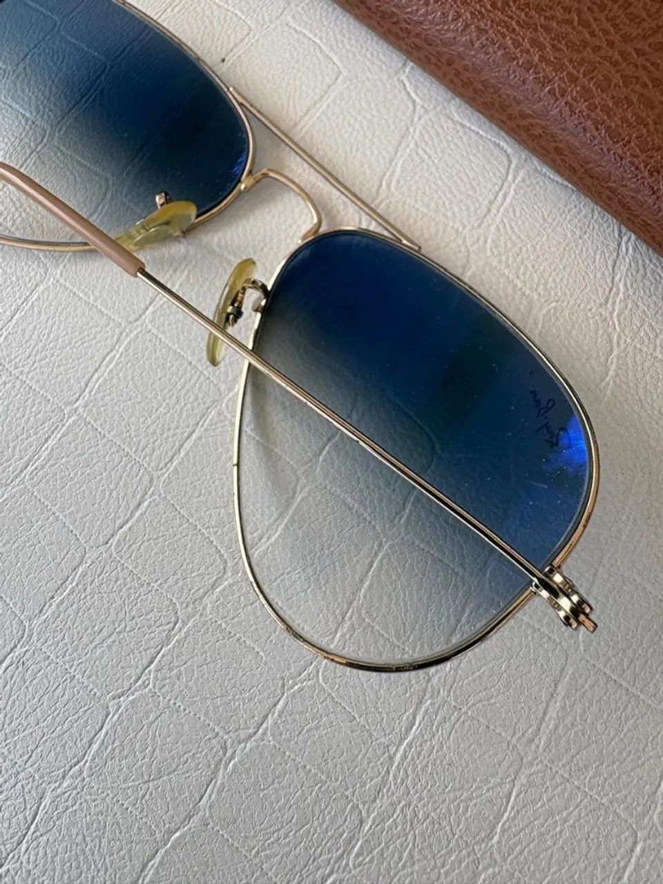 Óculos Original Rayban lente AZUL  - Foto 2