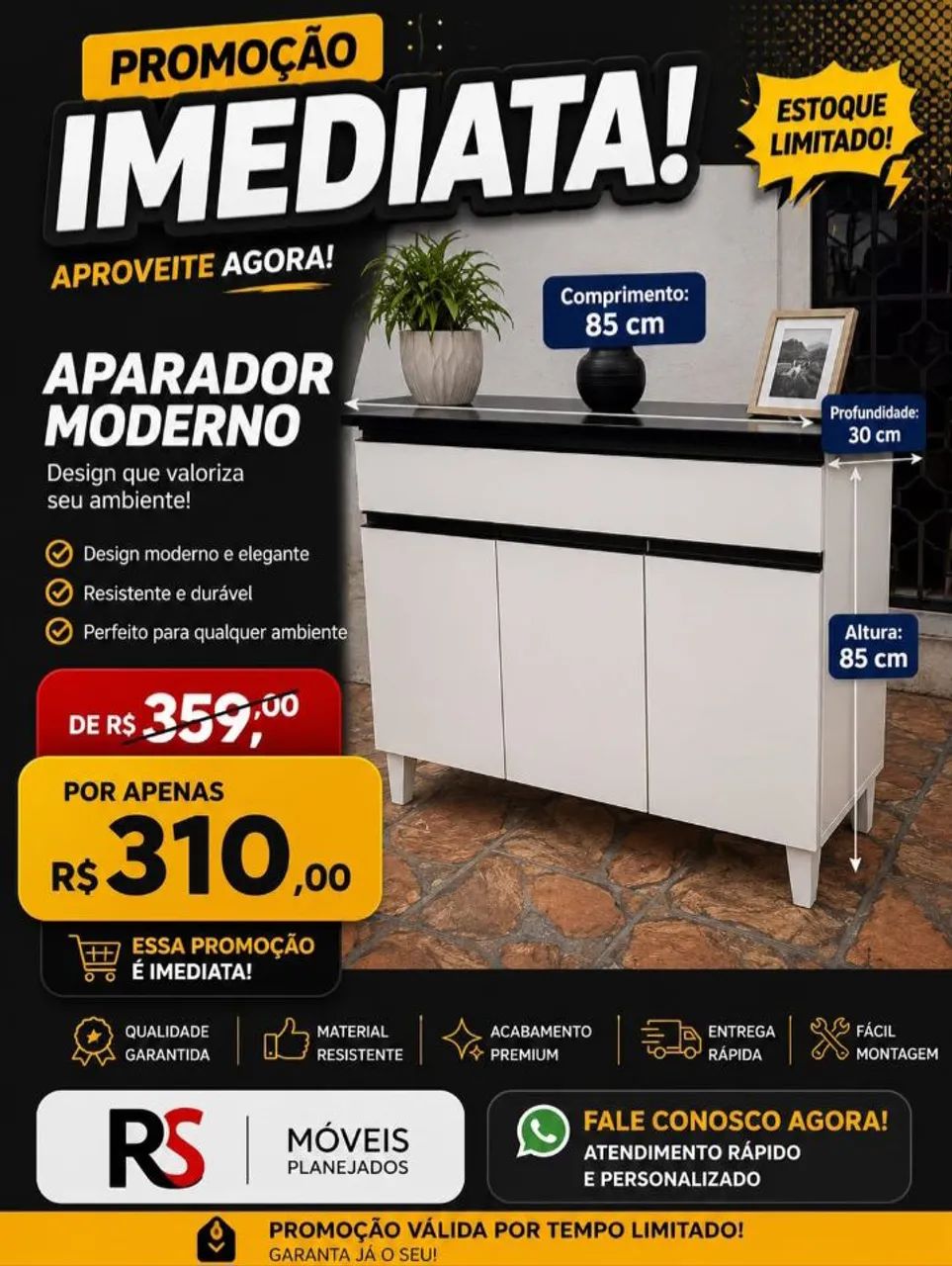 Balcão de Cozinha MDF - Foto 2