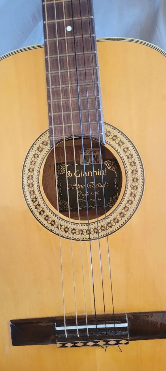 Violão Gianini nacional ano 2003 - Foto 5