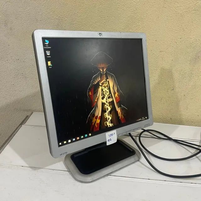 Monitor HP 17" Quadrado - Ergonômico, Perfeito para Escritório, Caixa e CFTV - Foto 3