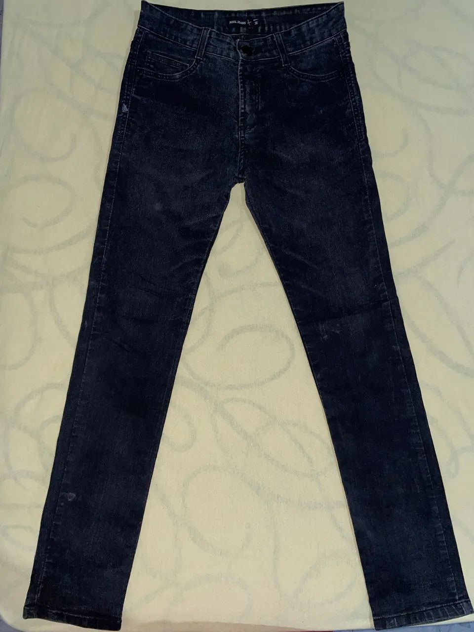 Calça jeans zegna preta - Foto 3