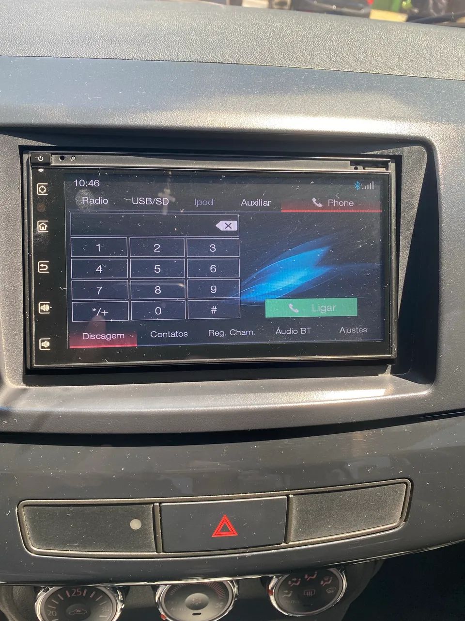 Som Automotivo 2 DIN - Hansey DD3016 - Com TV Digital - Acompanha câmera de ré  - Foto 4
