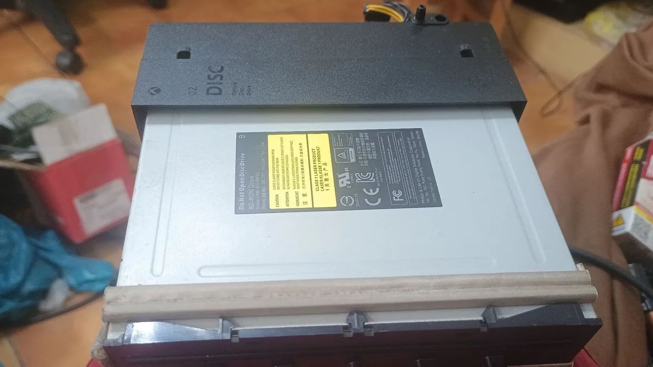 DRIVE BLU-RAY COMPLETO XBOX ONE S PERFEITO COMPLETO. FUNCIONANDO.. - Foto 2