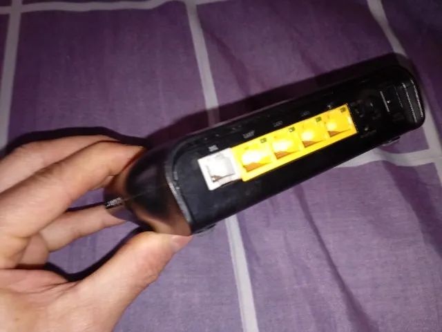 Modem de internet, banda larga, cabo Metálico. - Foto 2