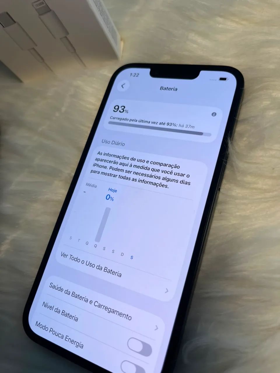iPhone 14 128gb preto nunca aberto  - Foto 2