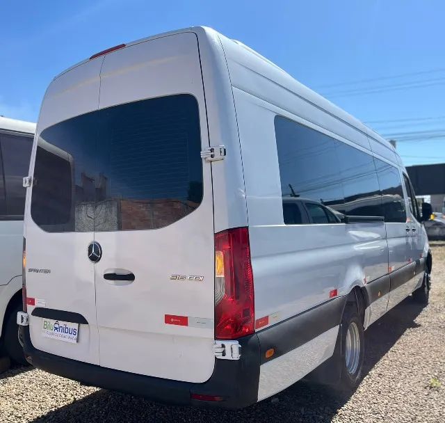 Disponível na Bilu Ônibus I/M.Benz 516 Sprinter A4; Ano 2020/2021; Completa; Revisada;  - Foto 3