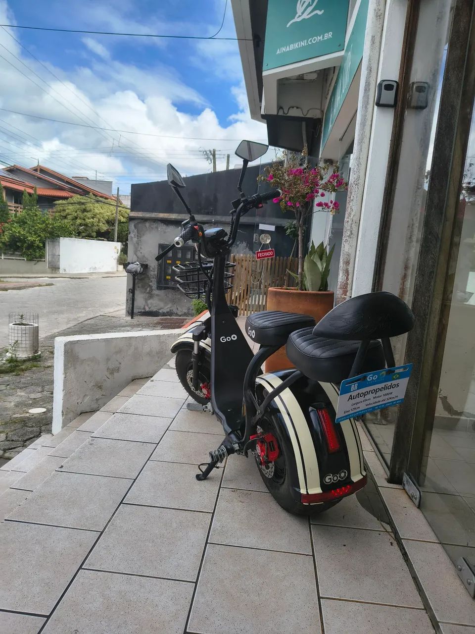 Scooter elétrica da Goo ,semi nova - Foto 5