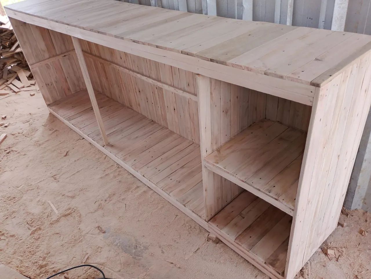 Balcão de pallet  - Foto 4