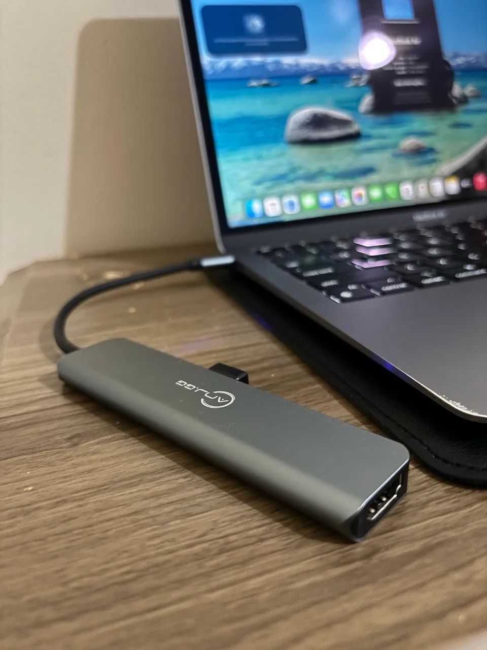 Kit MacBook Air M1 com case, hub e mouse sem fio Logitech (apenas venda) - Foto 4