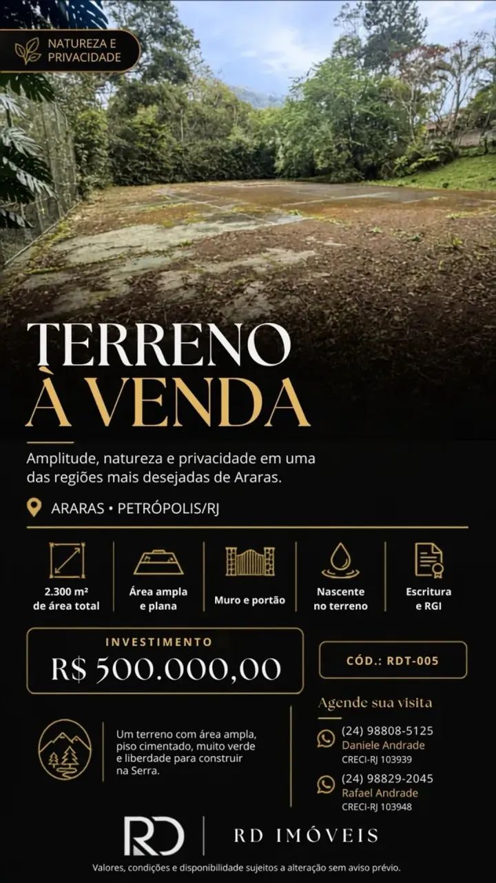 TERRENO EM ARARAS - PETROPOLIS - Foto 4