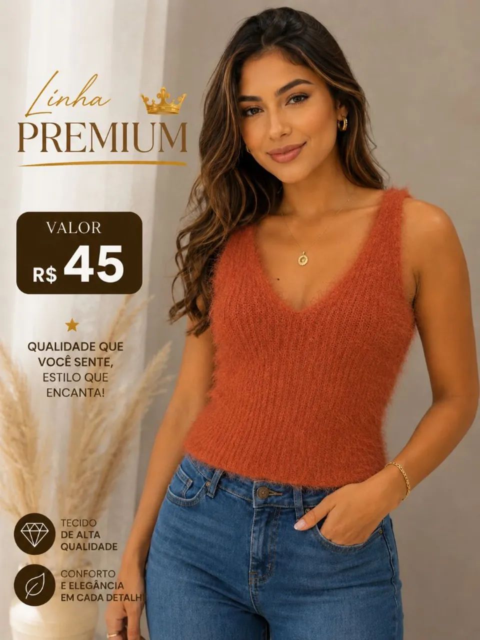 Blusa feminina premium  - Foto 2