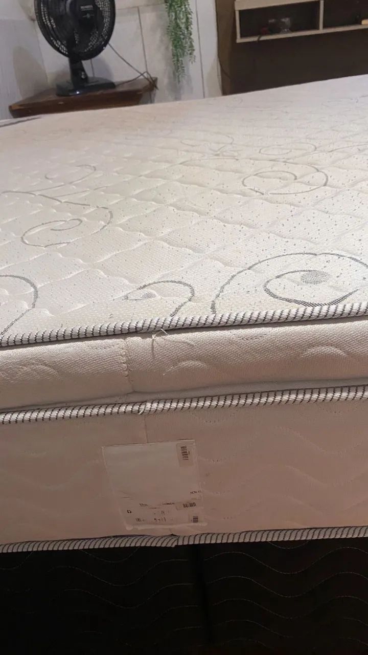 Cama Box , King Ortobom ( Completamente nova) - Foto 3