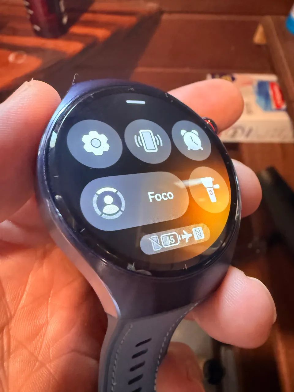 Novinho Huawei Watch 5 LTE melhor que os GT   - Foto 4