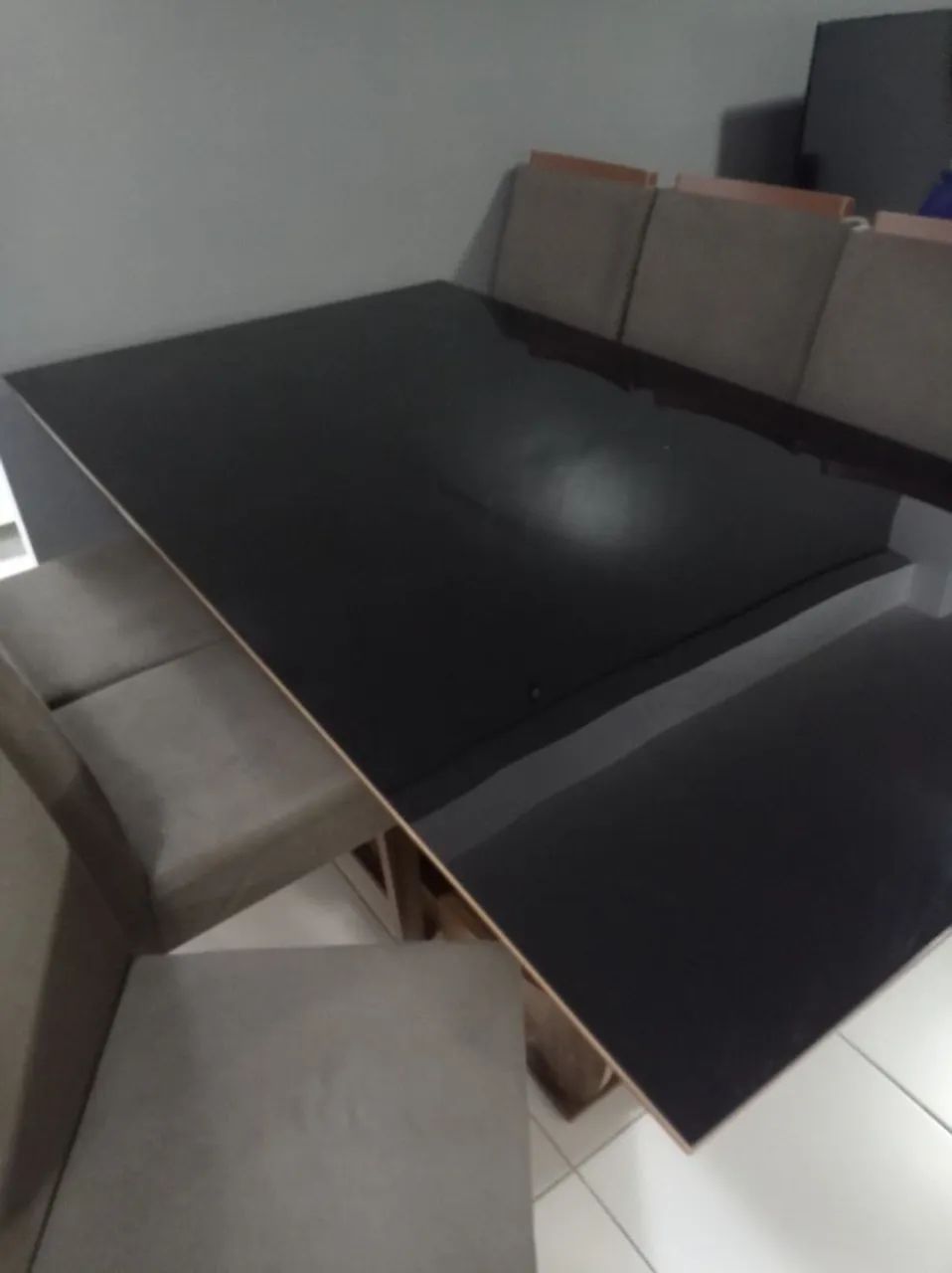 Mesa de jantar de vidro - Foto 3