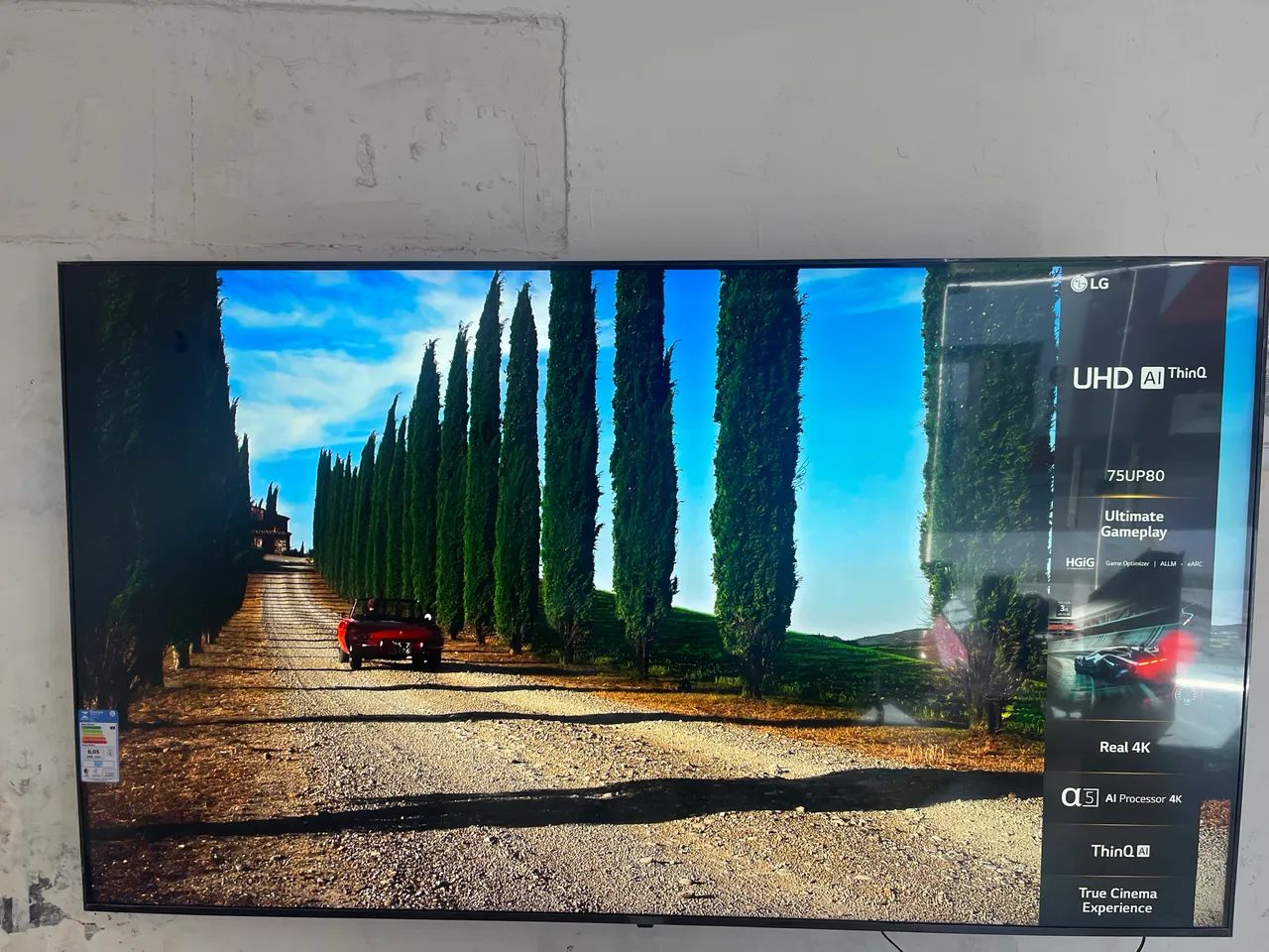 Tv Smart LG 75 polegadas 
