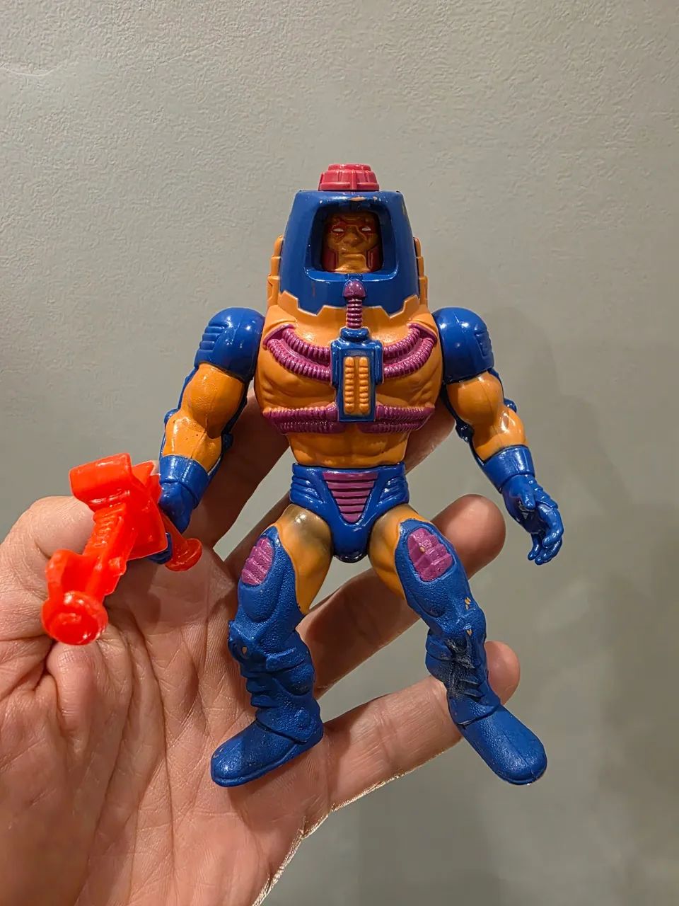 Boneco He Man Multifaces Estrela completo anos 80 zerado - Foto 5