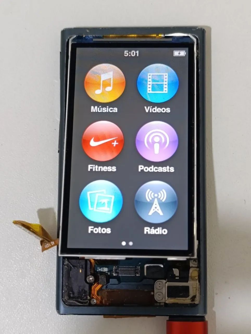 LCD para para iPod nano 7 a1446 sem touch funcionando 100% - Foto 3