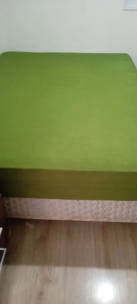 Cama box casal - com colchão ortopédico  - Foto 4