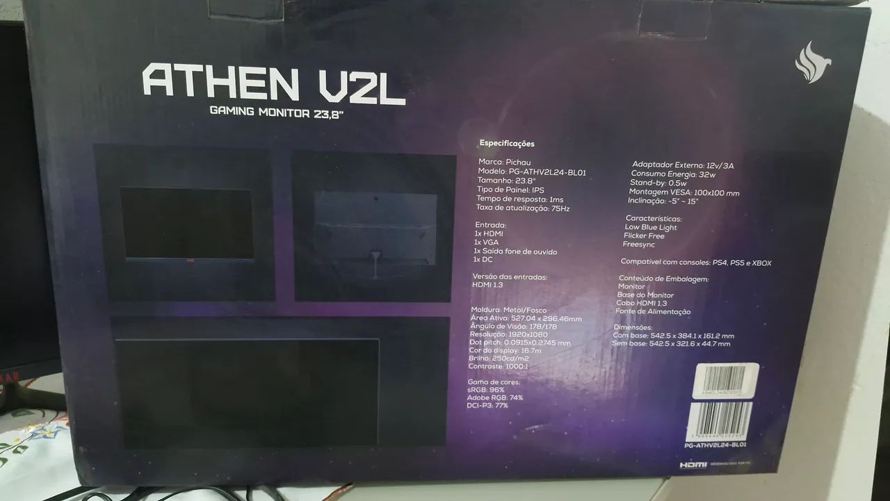 Monitor anthen v2l 23.8 75 hz - Foto 5