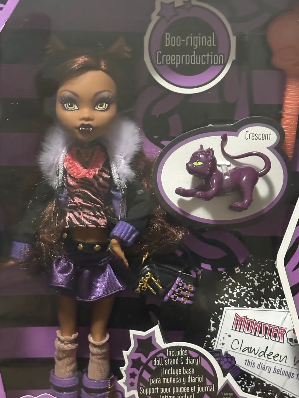 Boneca Monster High Clawdeen Wolf Crepproduction 2024 - Foto 3