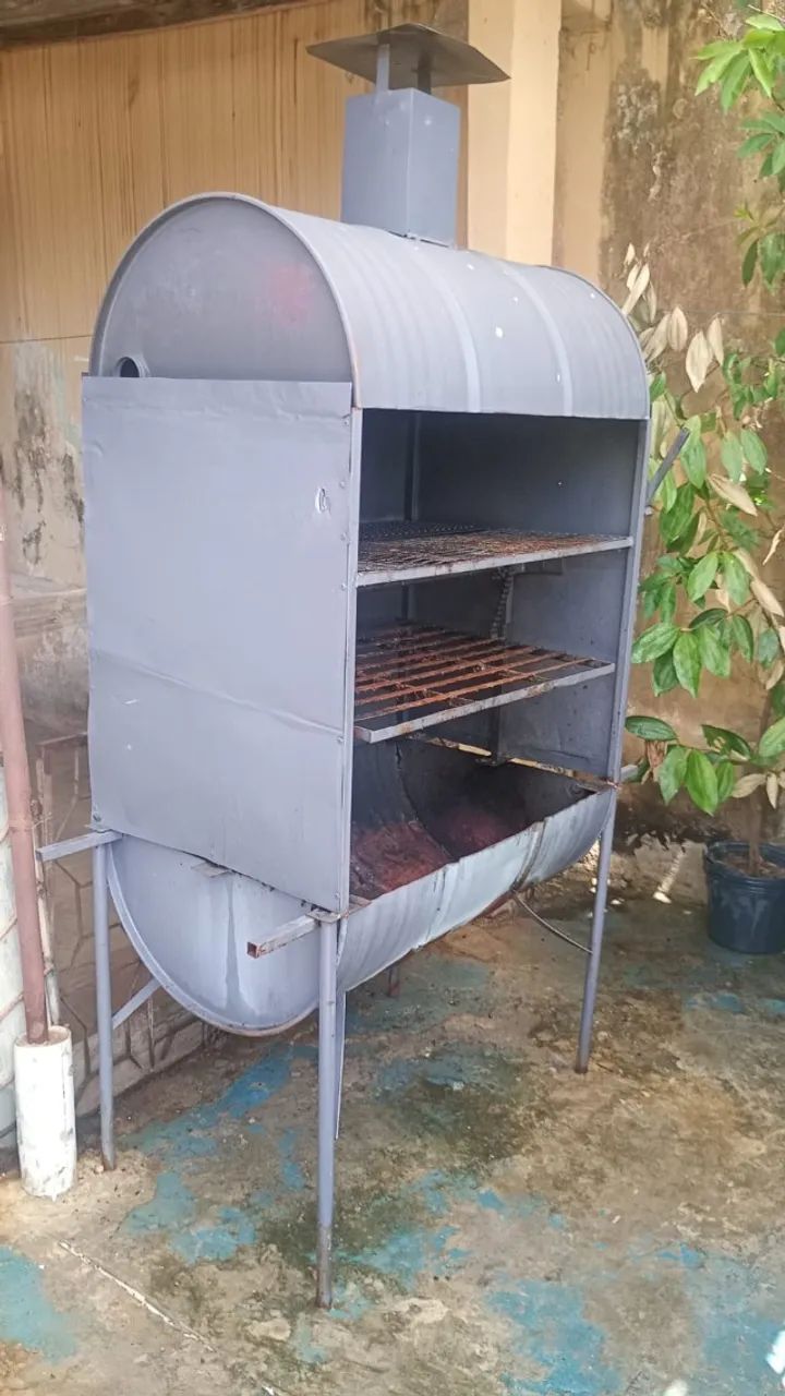 CHURRASQUEIRA GRANDE DE FERRO  - Foto 4