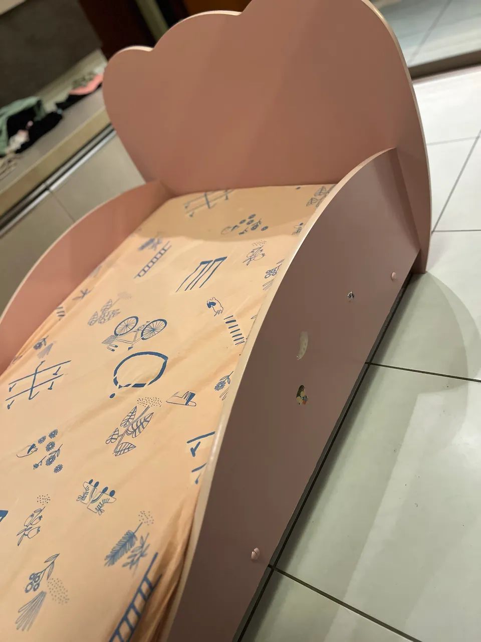VENDO MINI CAMA COM COLCHÃO  - Foto 3