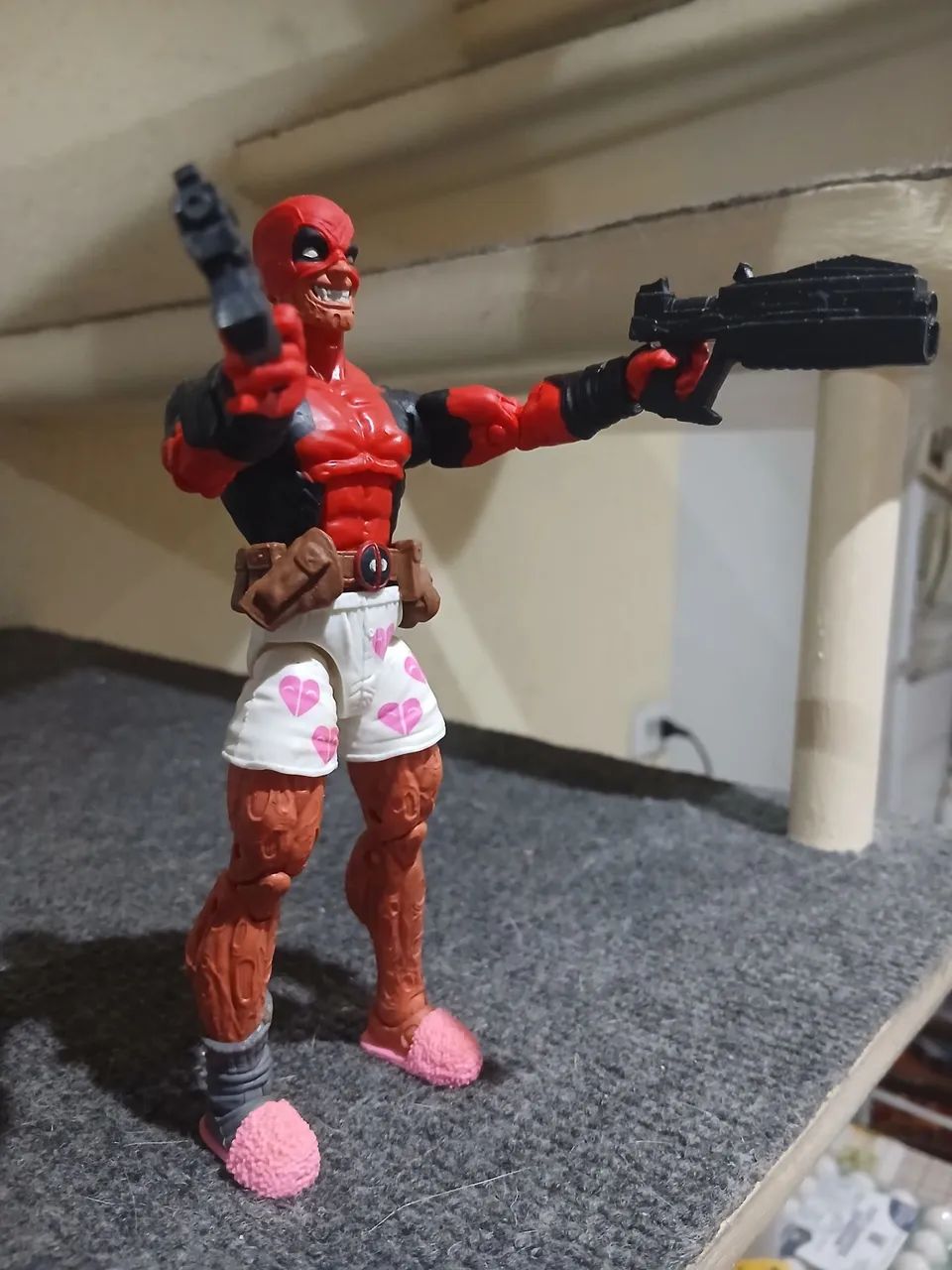 Deadpool cueca Marvel Legends (wave sauron) raro - Foto 3