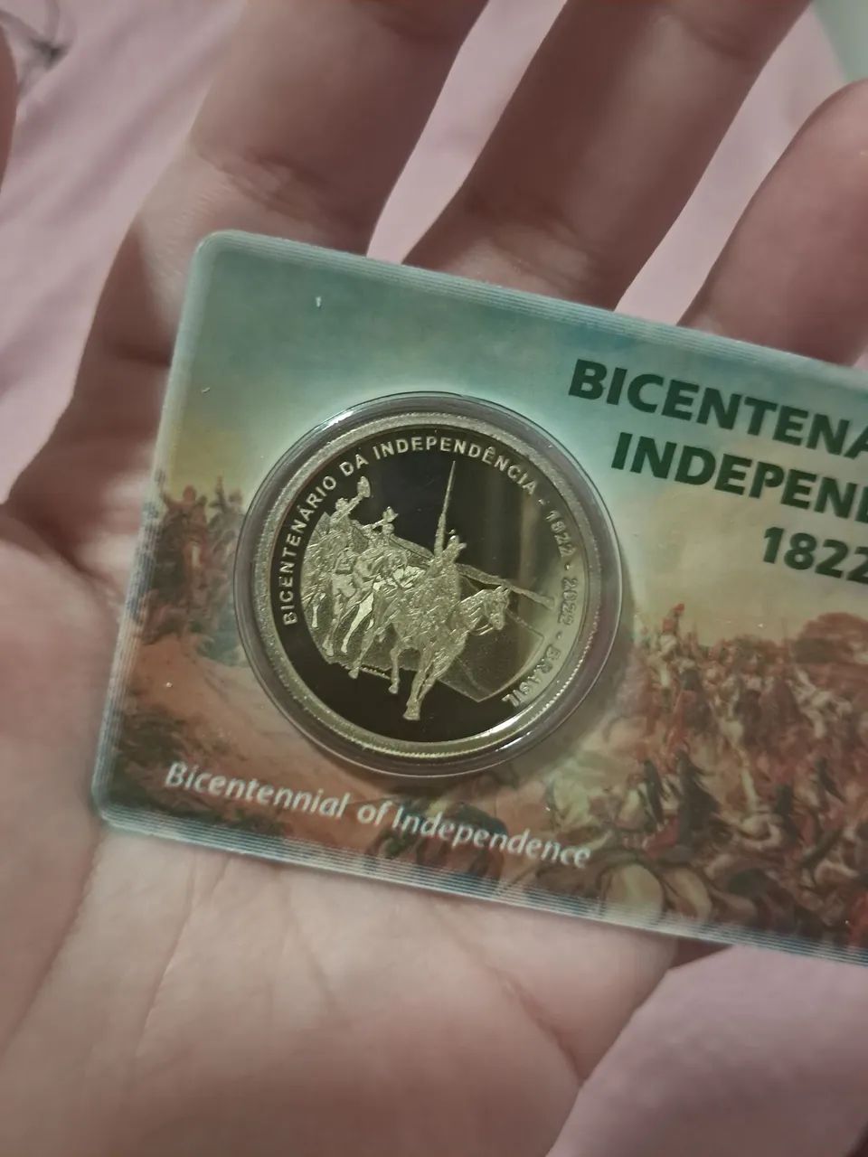 Moeda comemorativa bicentenário da independência - Foto 3