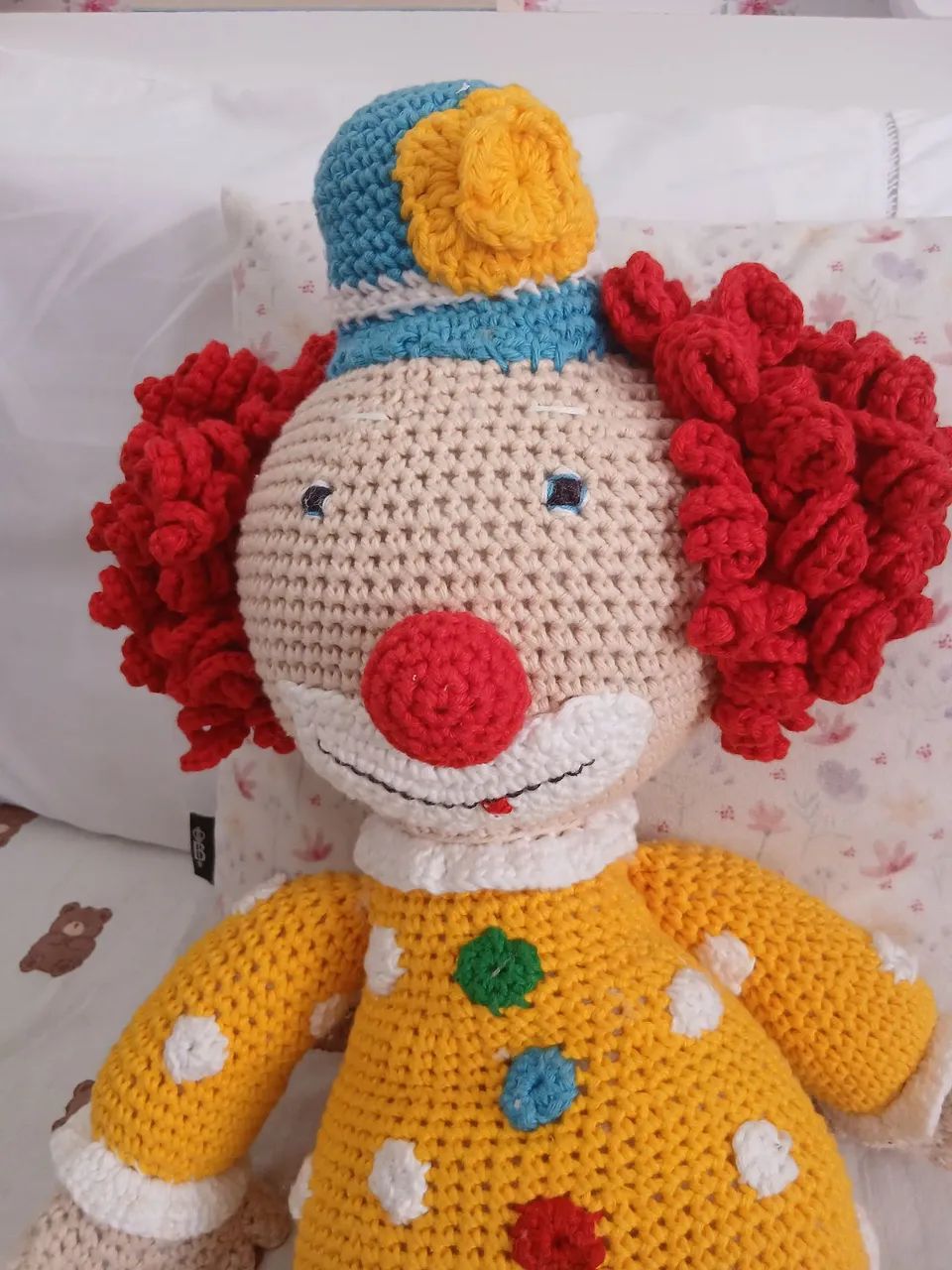 Amigurumi palhaço e raposa - Foto 2