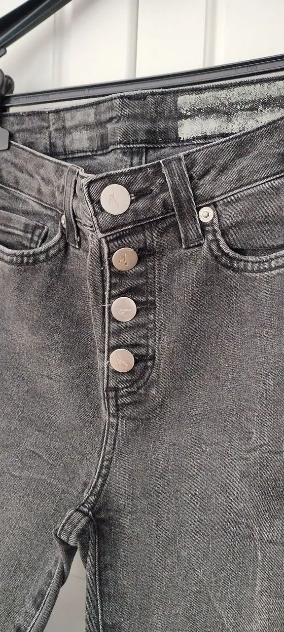 Calça Jeans feminina Canal All Blue 34  - Foto 3