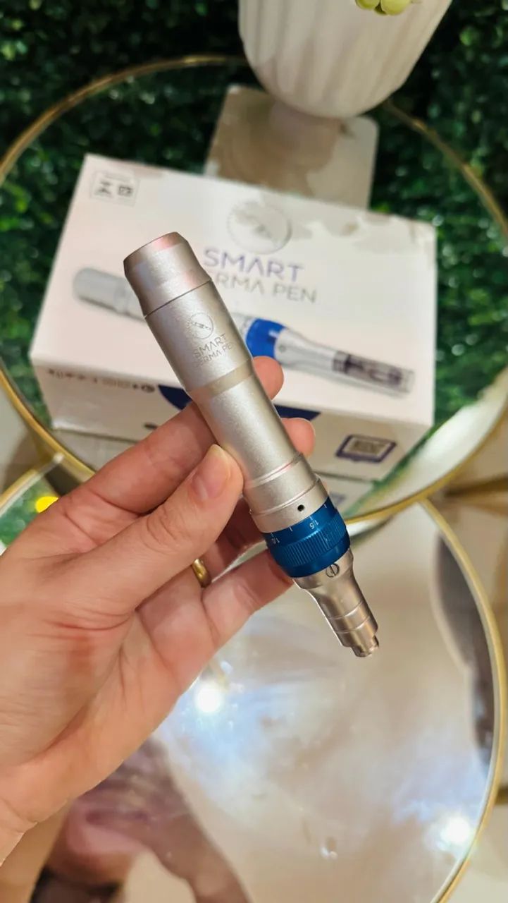 Caneta elétrica de microagulhamento Smart Derma Pen  - Foto 3