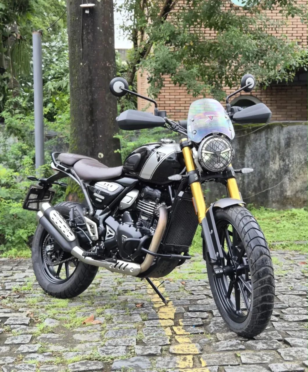 Triumph Scrambler 400x, em estado de zero! - Foto 4