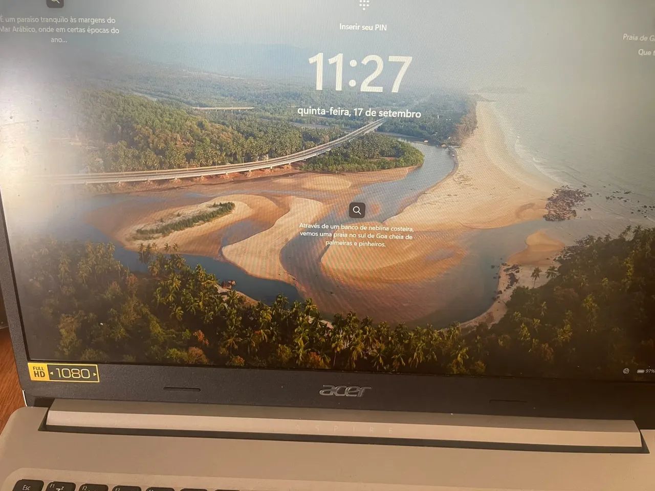 Notebook Acer Spire 5 