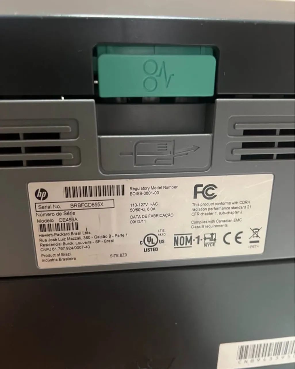 Impressora HP LaserJet P2055dn - Foto 3