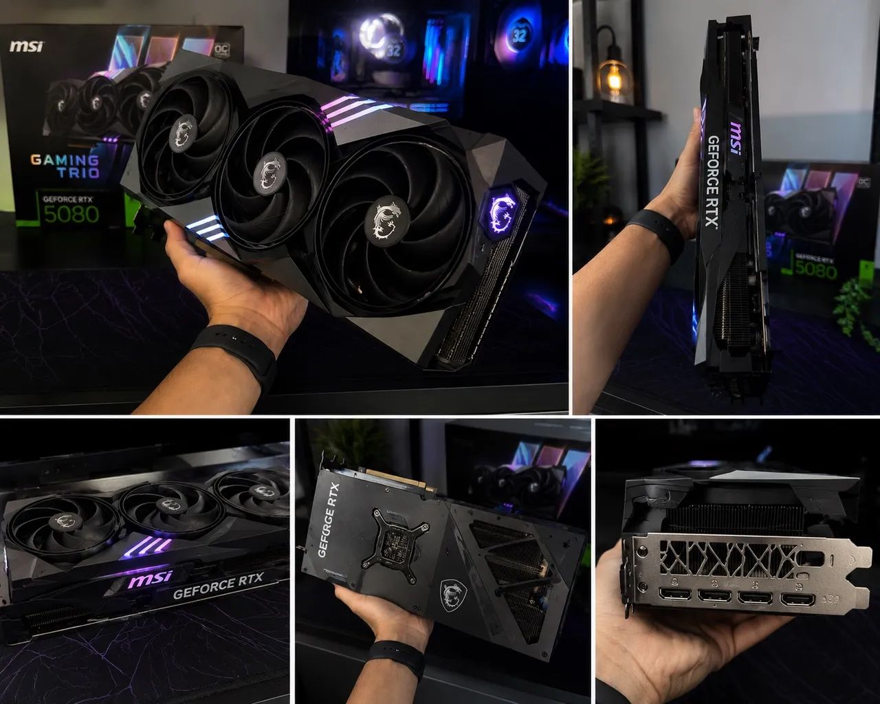 RTX 5080 Gaming Trio - Foto 4