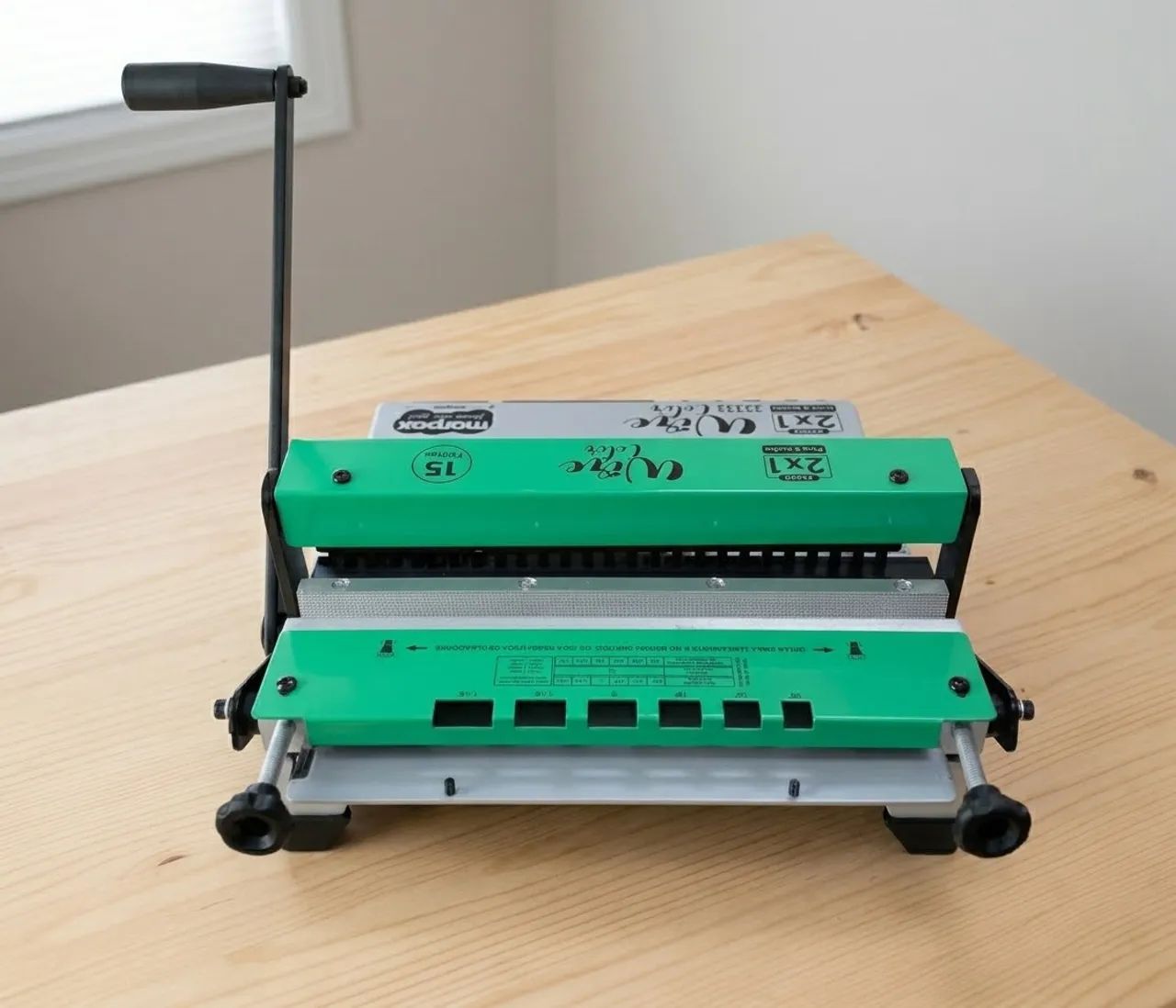 Encadernadora we-ro 2x1 conjugada 