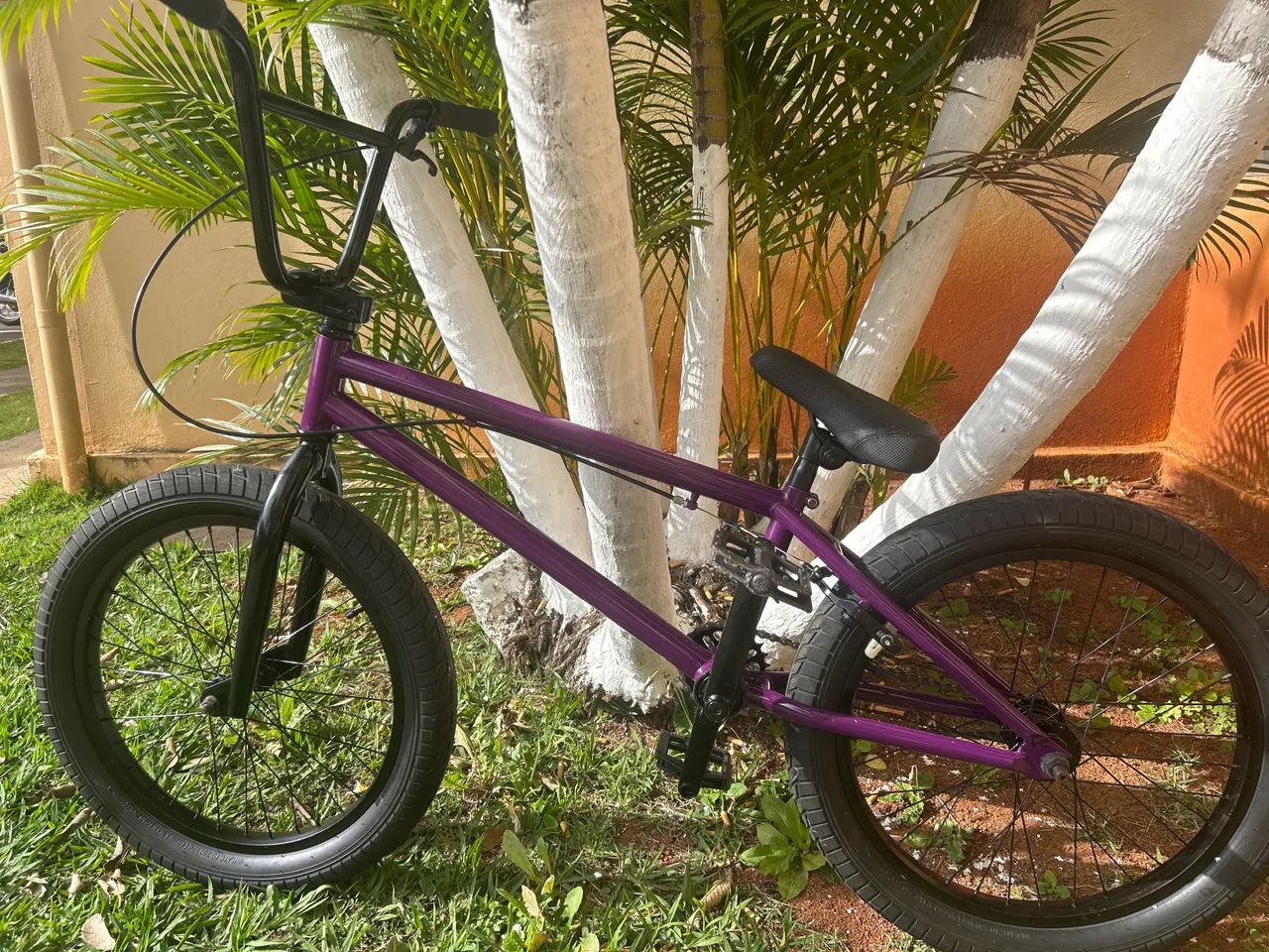 BMX Roxa toda original e revisada 