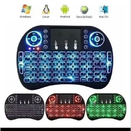 Controle mini teclado tv box tv stick Led  - Foto 2