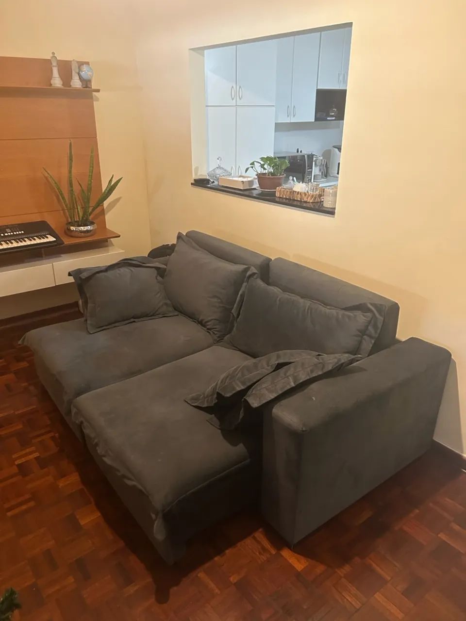 Vendo sofá ajustável ótimo estado!!! - Foto 2