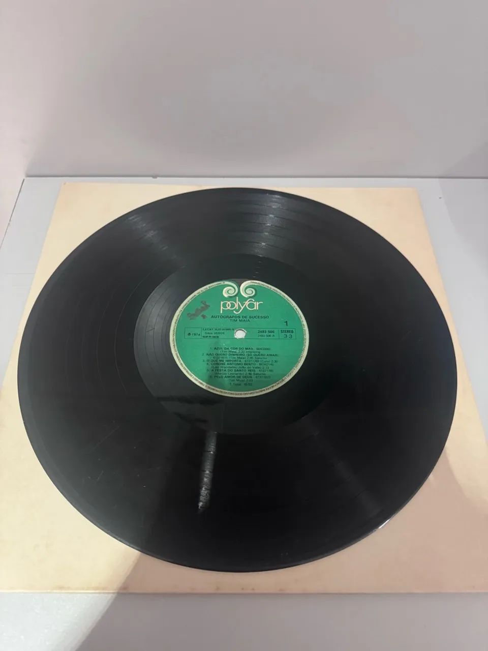 Autógrafos de Sucesso- Tim Maia (Disco sem capa) - Foto 2