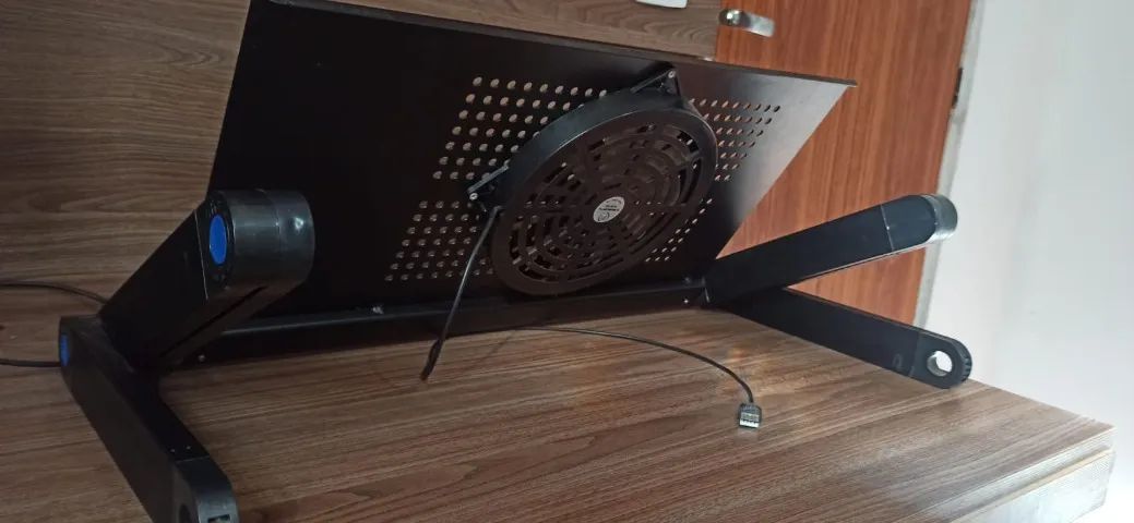 Suporte Mesa Com Cooler Notebook - Foto 2