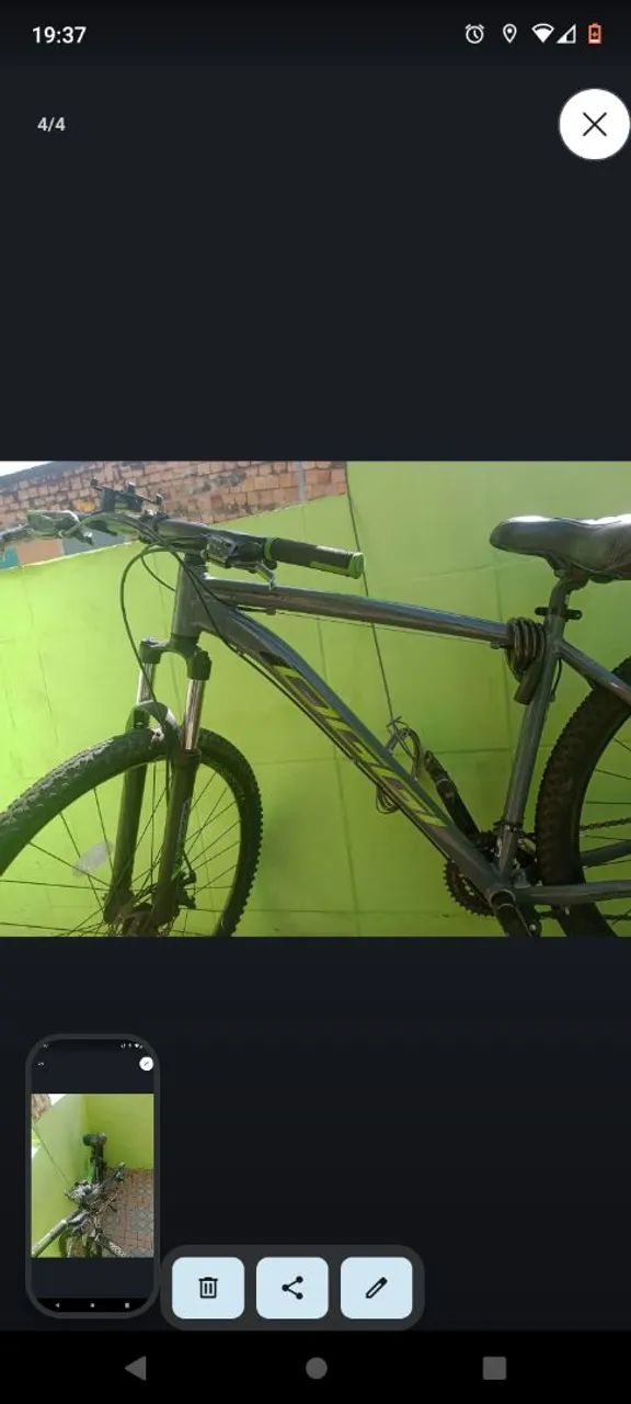 Bicicleta aro 29 zerada  - Foto 5