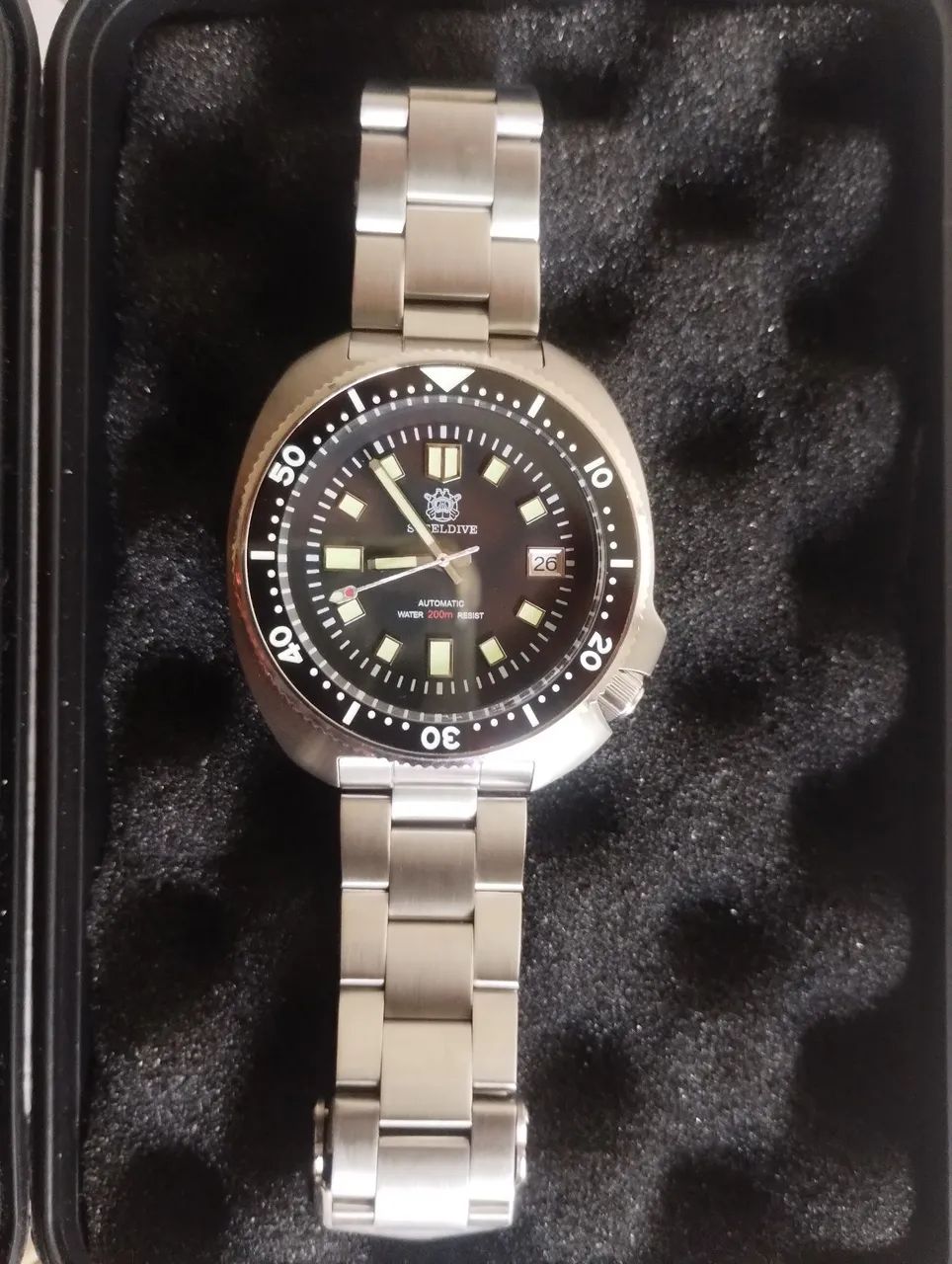 Relógio STEEL DIVER automático 