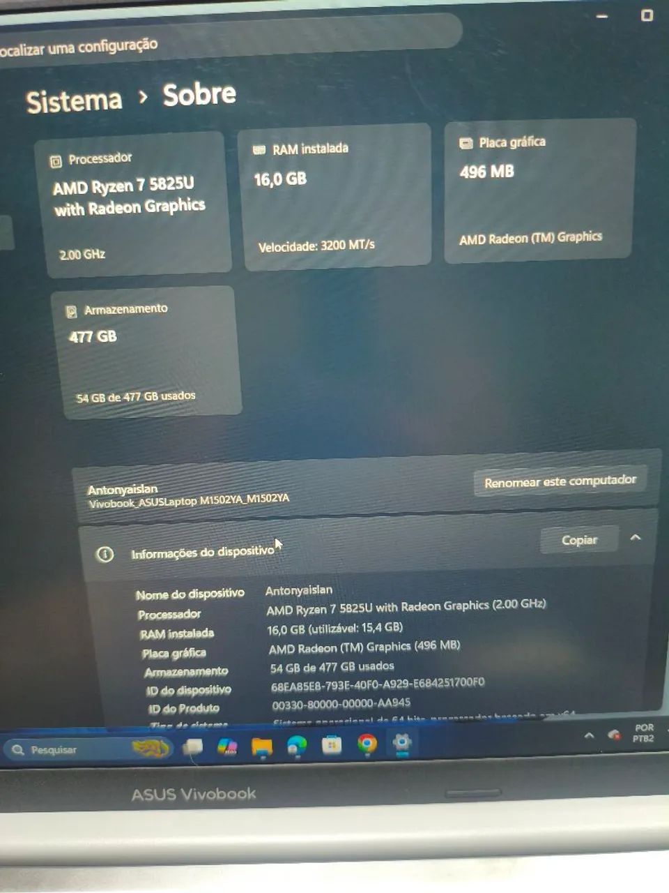 Notebook Asus Vivobook 15 - Foto 4