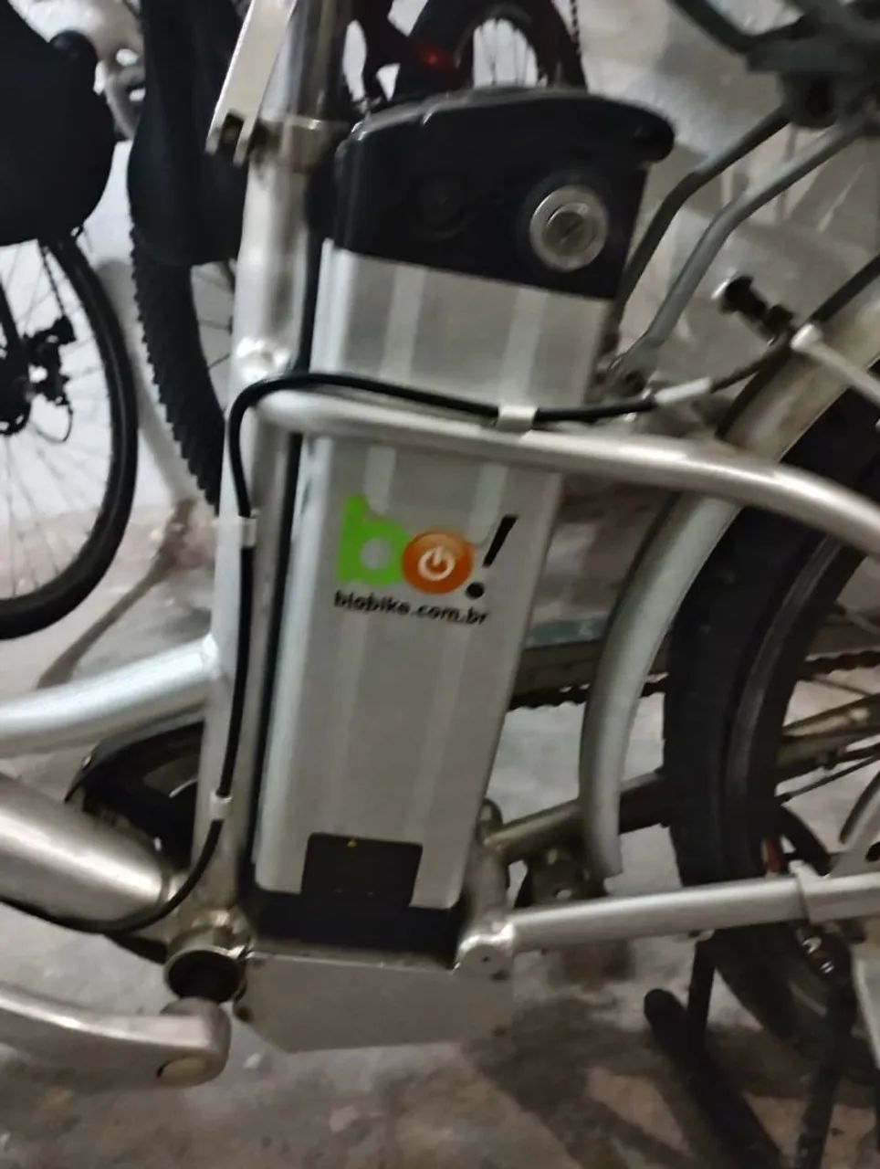 BICICLETA ELETRICA EBIKE PRATA